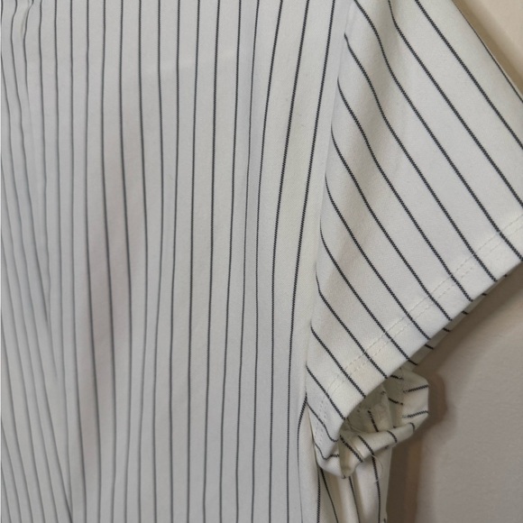 Wild Fable Women’s Short Sleeve Mini Shift Dress NWT Size Large White/Black - Picture 2 of 5